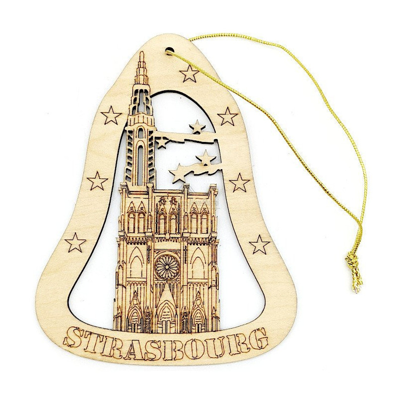 Décoration en Bois à suspendre Cathédrale de Strasbourg
