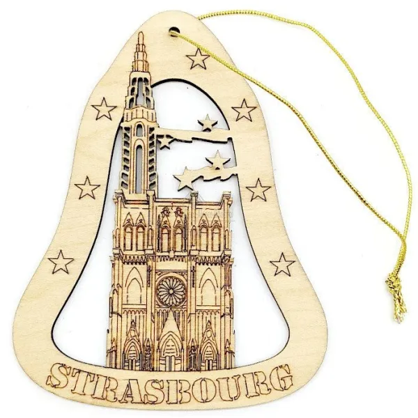Décoration en Bois à suspendre Cathédrale de Strasbourg