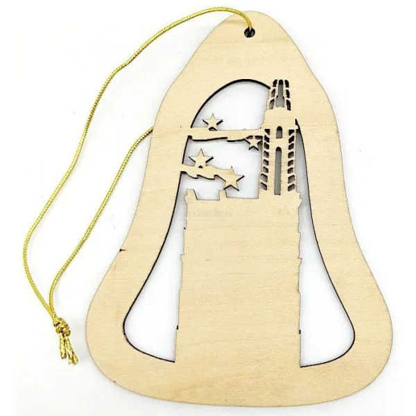 Wooden hanging decoration Strasbourg Cathedral