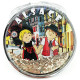 Alsatian Bag Mirror with Alsace Marking Sequins
