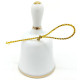 Cloche en Céramique liseret Or décor Alsace