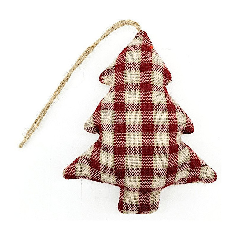 Alsatian fir upholstered in fabric to hang