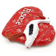 Decorative Magnet Red Heart Alsace with Stork