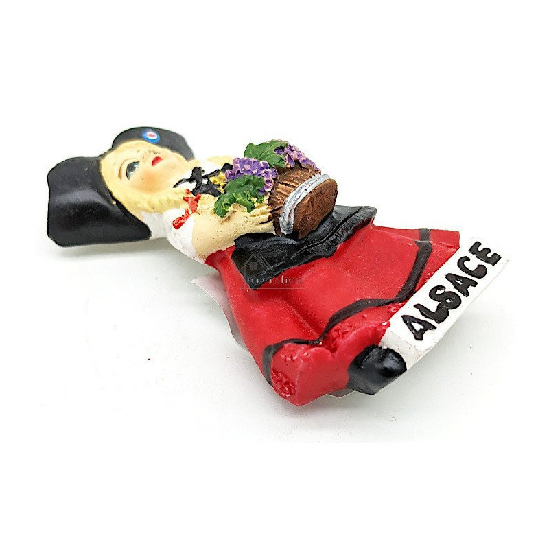 Alsatian Girl Decorative Magnet