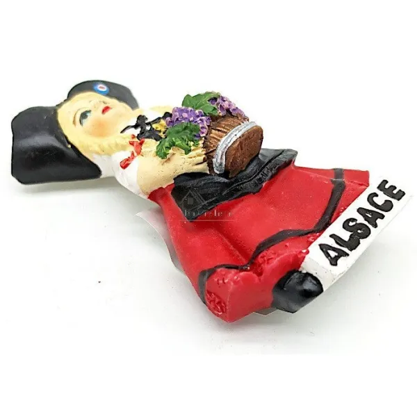 Alsatian Girl Decorative Magnet