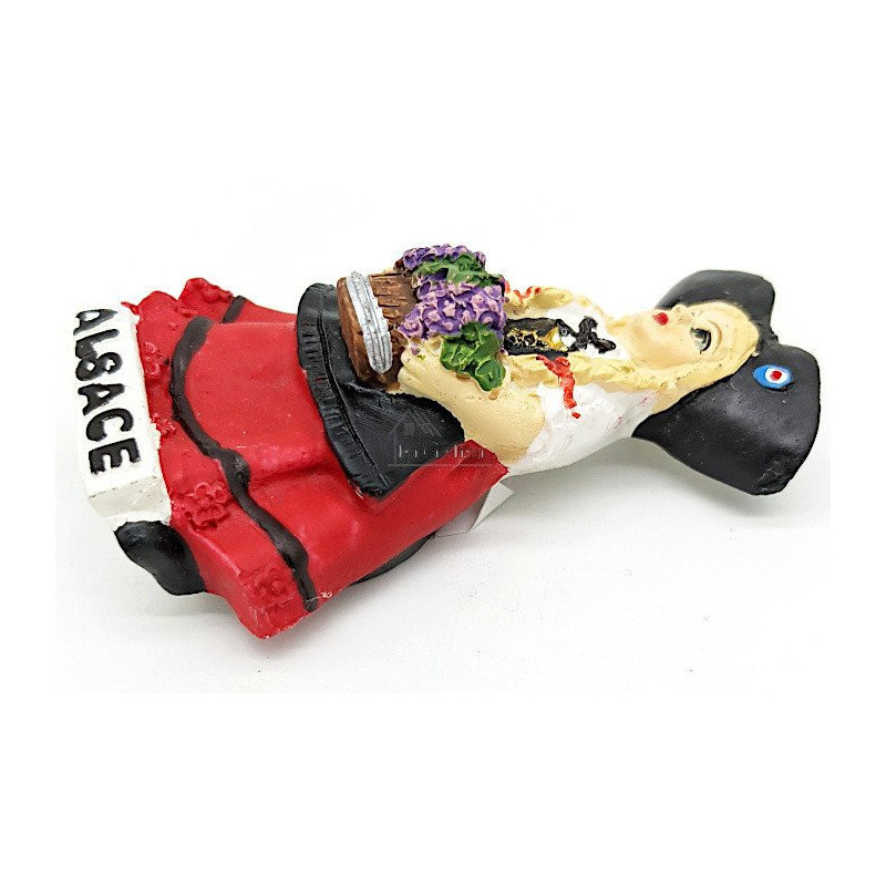Alsatian Girl Decorative Magnet