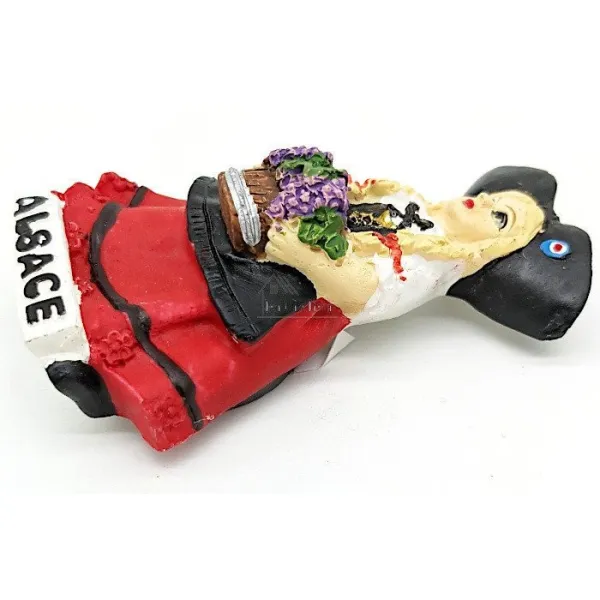 Alsatian Girl Decorative Magnet