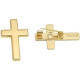 Broche Fantaisie métal dorée Croix