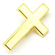 Broche Fantaisie métal dorée Croix