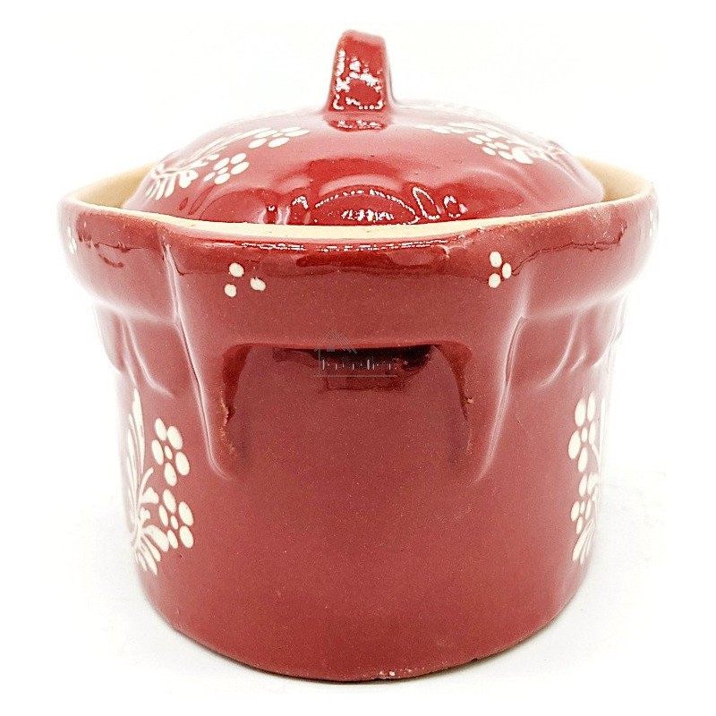 Terrine Baeckeoffe Soufflenheim red Heart 21cm