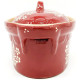 Terrine Baeckeoffe Soufflenheim red Heart 21cm