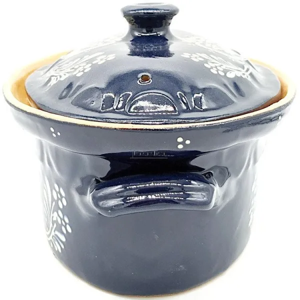 Soufflenheim Blaue Baeckeoffe Terrine Herz 30 cm