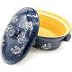 Soufflenheim Blaue Baeckeoffe Terrine Herz 40 cm