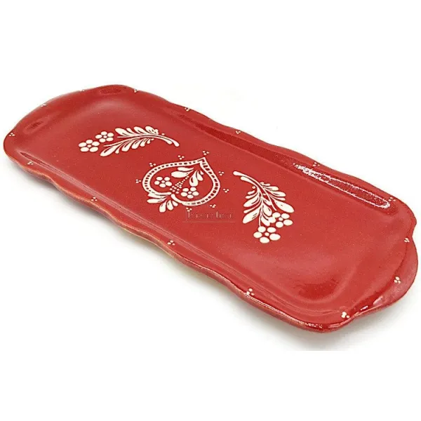 Cake dish Soufflenheim red Heart
