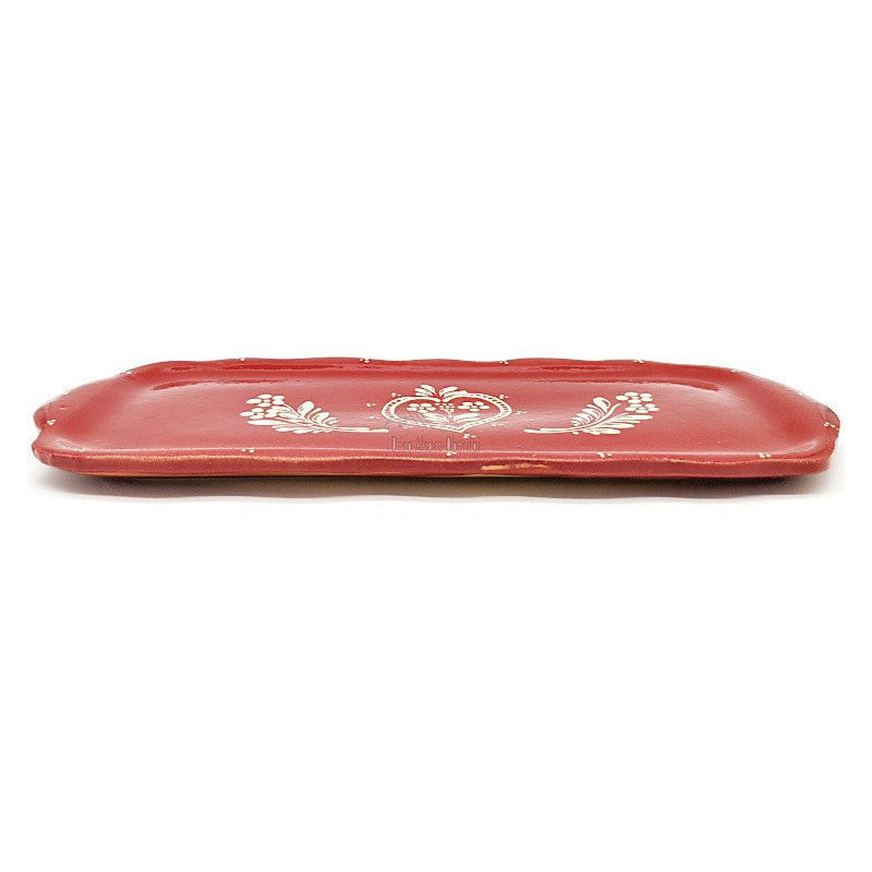 Plat à Cake Soufflenheim rouge Coeur