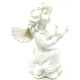 Status Angel with Wings Carrying a Resin Dove