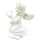 Statut Ange avec Ailes portant une Colombe dans ses mains en résine