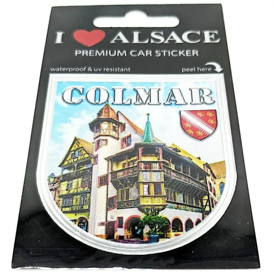 Adhésif Sticker Auto Premium Auto Façade de Colmar