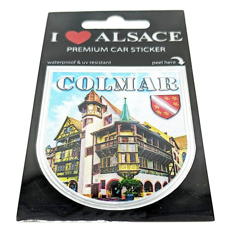 Adhésif Sticker Auto Premium Auto Façade de Colmar