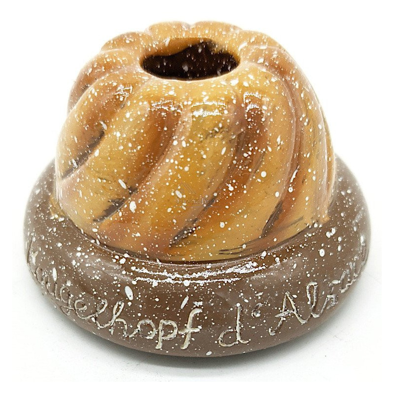 Decorative Magnet Kougelhopf brown Alsace