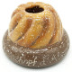 Decorative Magnet Kougelhopf brown Alsace