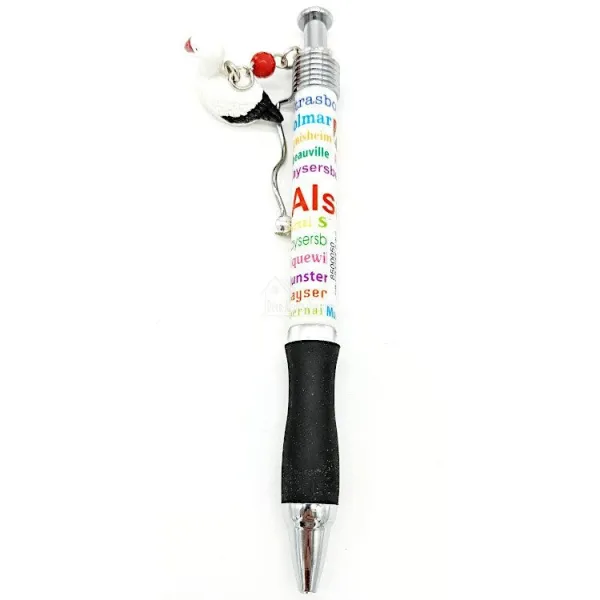 Alsace Ballpoint Pen with Stork Charm