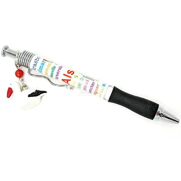Alsace Ballpoint Pen with Stork Charm