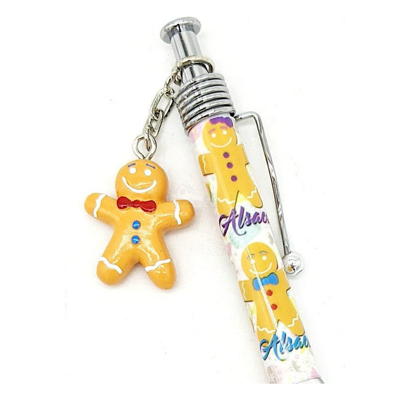 Alsace Ballpoint Pen with Mannele Charm