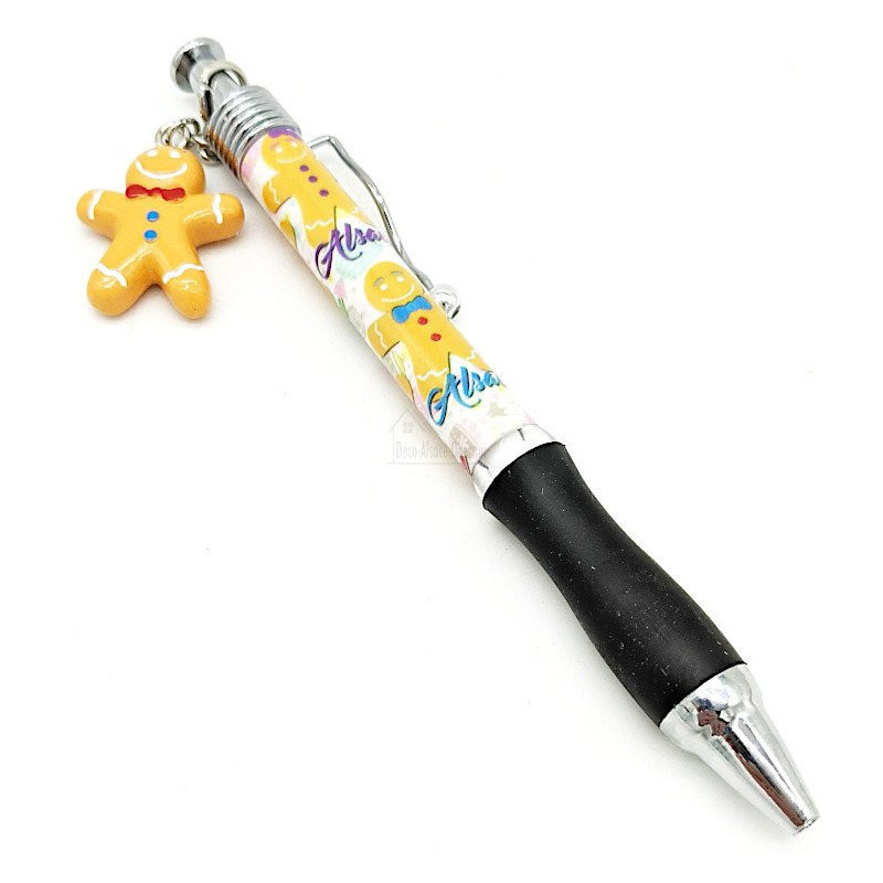 Stylo à Bille Alsace avec Breloque Mannele