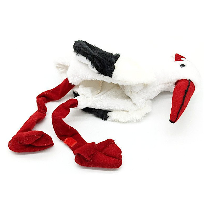 Children's Stork Plush Hat from Alsace and Christmas hat 70 cm