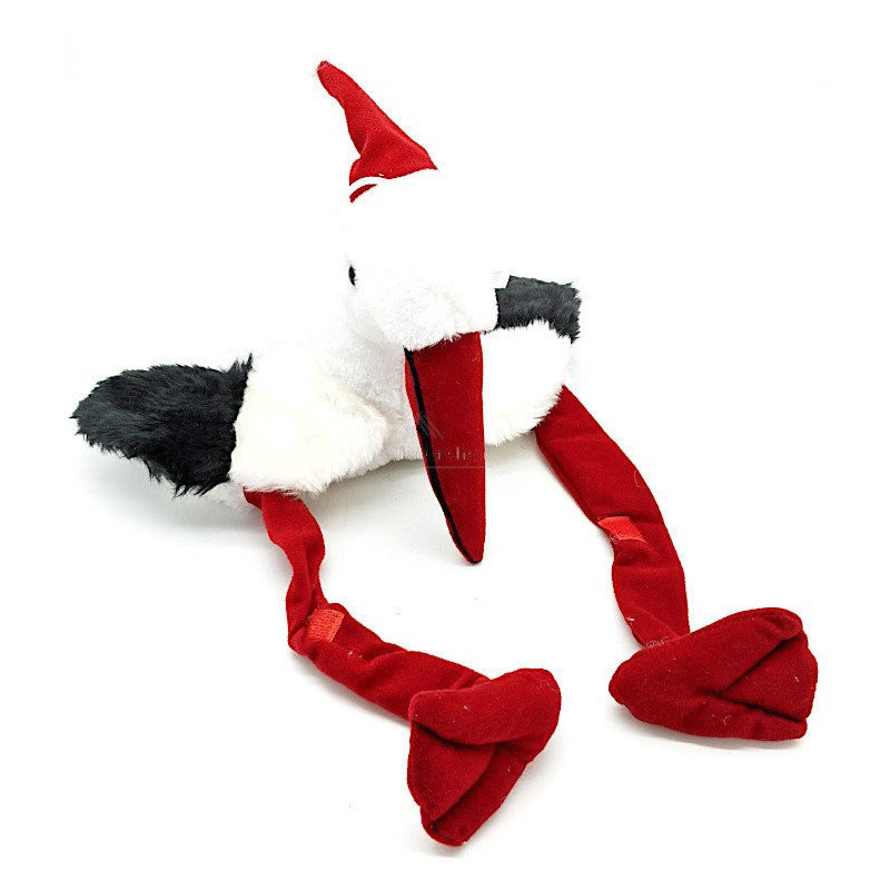 Children's Stork Plush Hat from Alsace and Christmas hat 70 cm