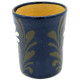 Blue Water Goblet from Soufflenheim Daisy