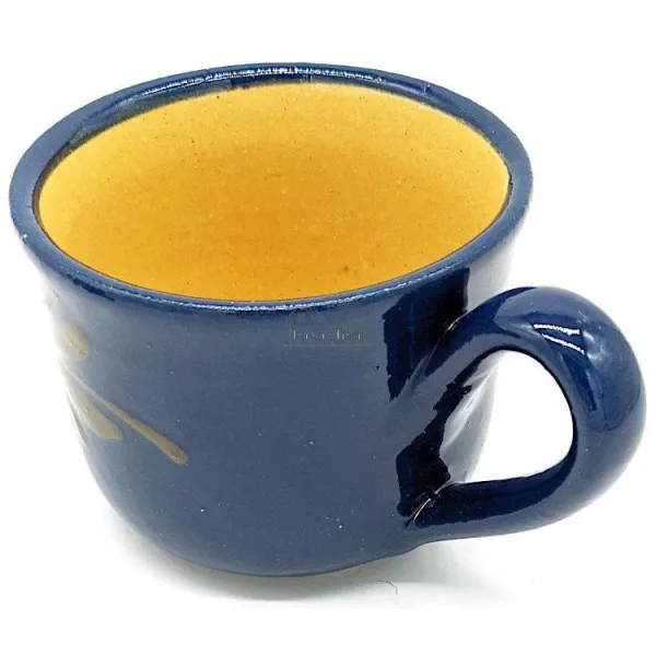 Soufflenheim Daisy Blue Breakfast Cup