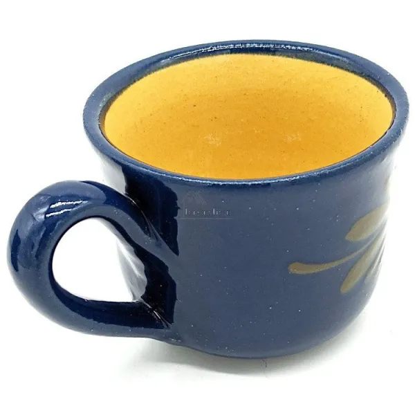 Soufflenheim Daisy Blue Breakfast Cup