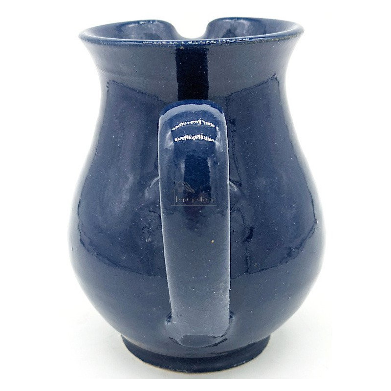 Weinkrug 50 cl Bleu de Soufflenheim Gänseblümchen