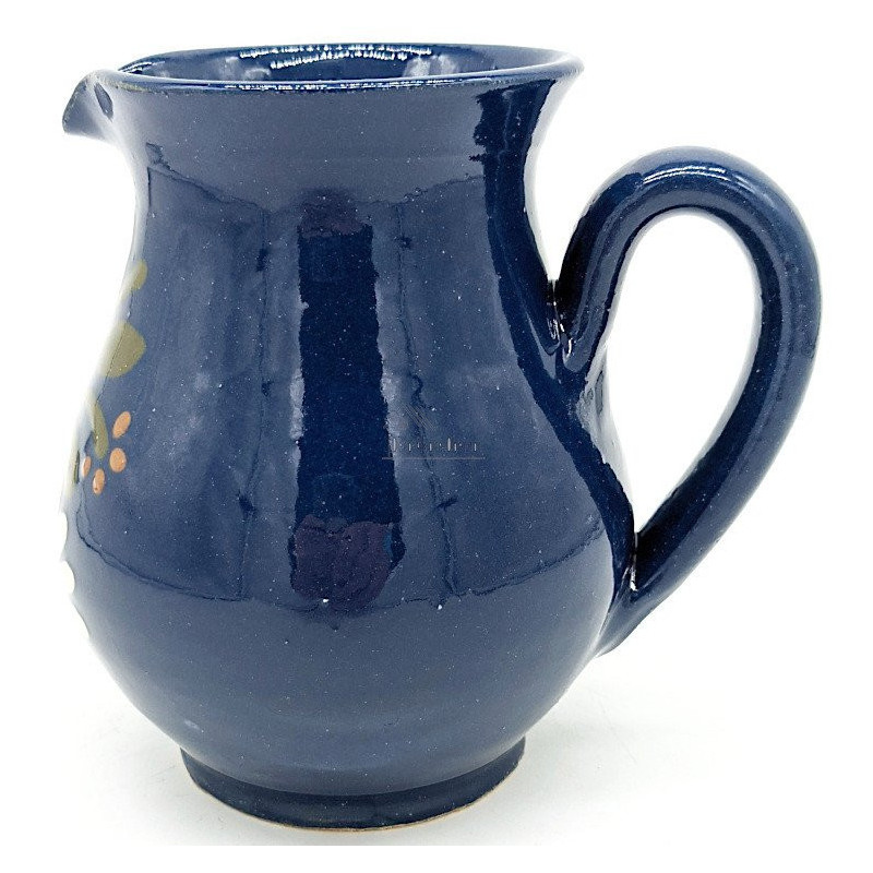 Weinkrug 50 cl Bleu de Soufflenheim Gänseblümchen