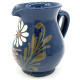 Weinkrug 50 cl Bleu de Soufflenheim Gänseblümchen