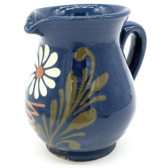 Weinkrug 75 cl Bleu de Soufflenheim Gänseblümchen