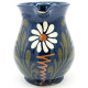 Wine pitcher 75 cl Bleu de Soufflenheim Daisy