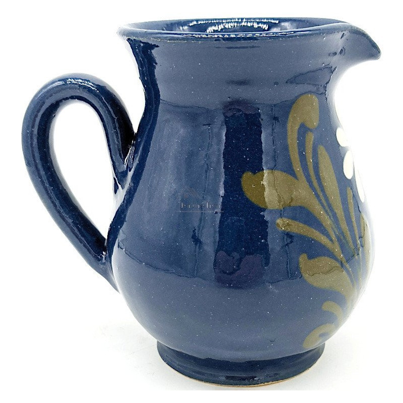 Weinkrug 75 cl Bleu de Soufflenheim Gänseblümchen