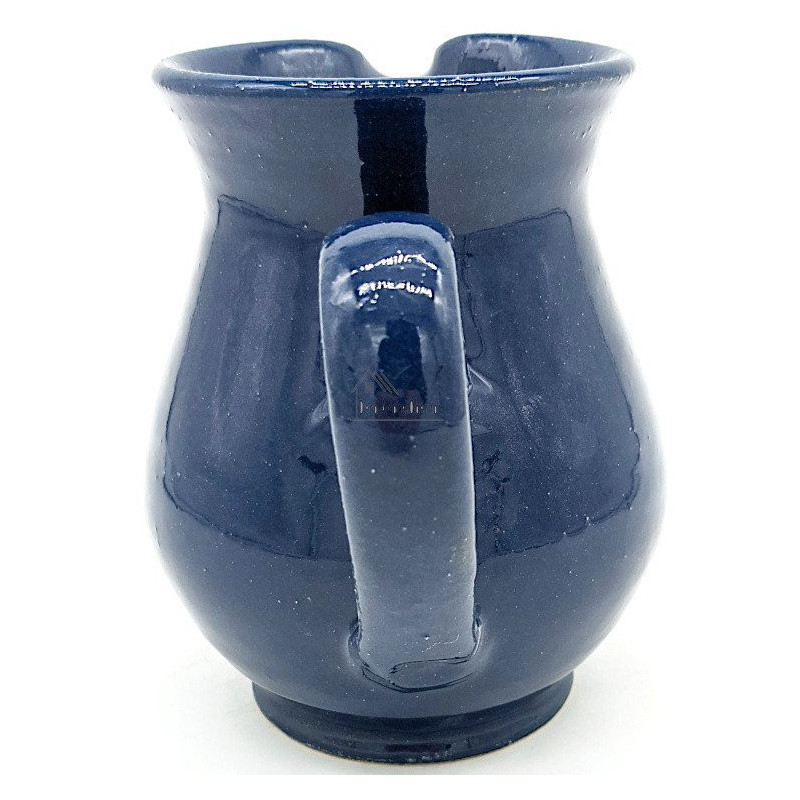 Weinkrug 75 cl Bleu de Soufflenheim Gänseblümchen