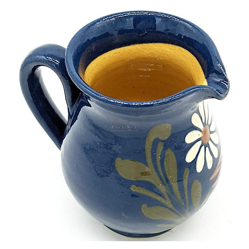 Weinkrug 75 cl Bleu de Soufflenheim Gänseblümchen