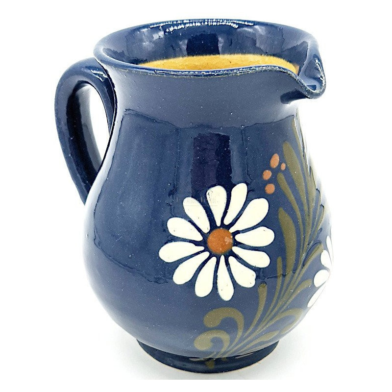 Weinkrug 75 cl Bleu de Soufflenheim Gänseblümchen