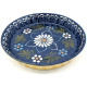 Plat à Tourte 30 cm Bleu de Soufflenheim Marguerite