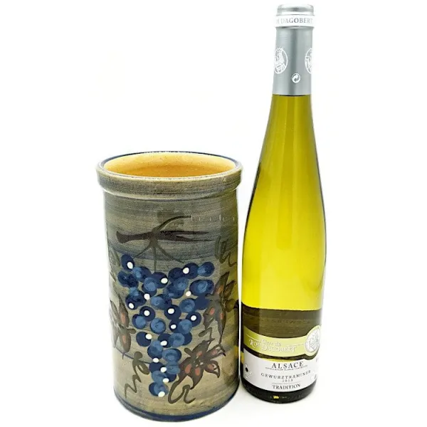 Brique à Vin Soufflenheim Bleu Pinceau Vignoble