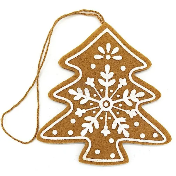 Hängender Filz-Schnee-Weihnachtsbaum