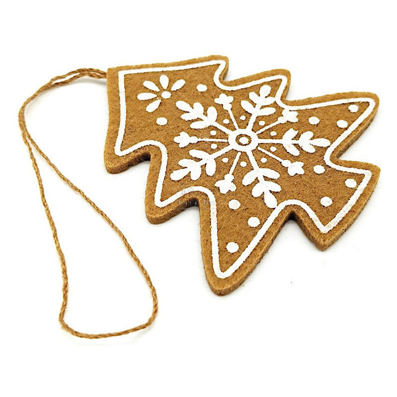 Hängender Filz-Schnee-Weihnachtsbaum