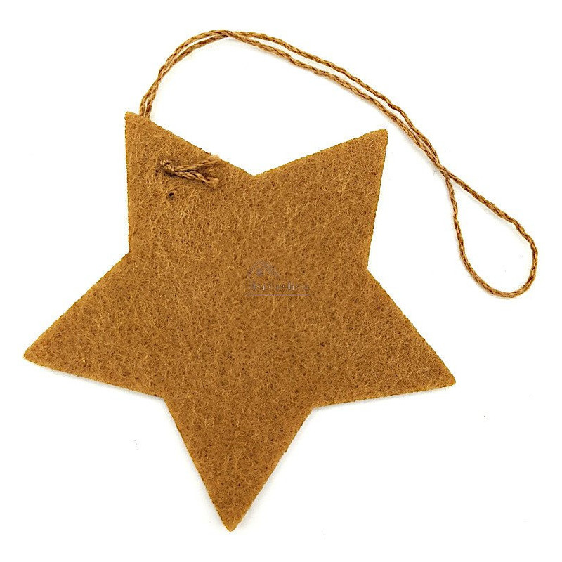 Felt Snow Star to hang
