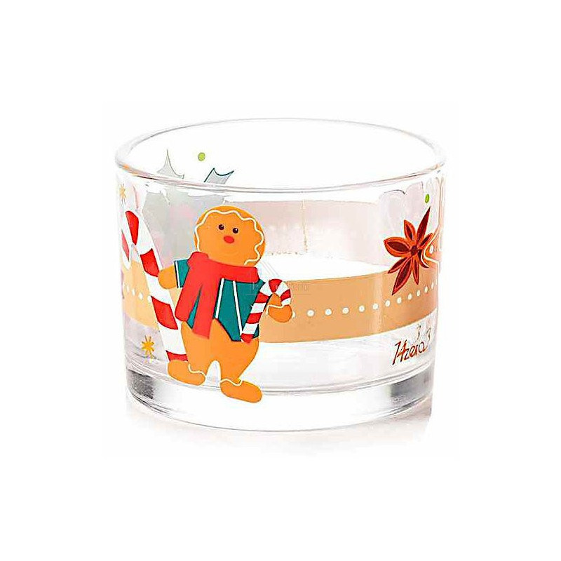 Set Apéritif 5 Bols en Verre sur Plateau en Bois Mannele