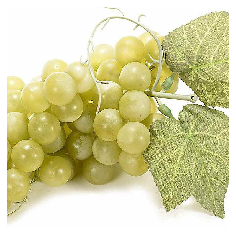 Grappe de Raisin Blanc Artificielle 25 cm